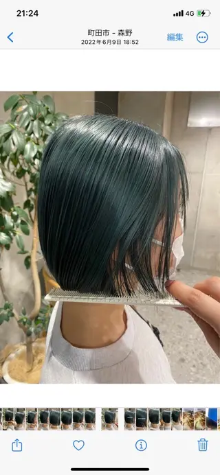 ショート 🎀ダブルカラー hinata🎀のヘアスタイル