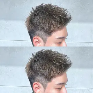 ショート メンズ メンズヘア特化 崎田 成人のヘアスタイル