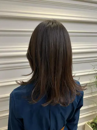 セミロング ジャンクロードビギンギンザルグラン所属・🫧無料カットモデル 吉野志保🫧のヘアスタイル