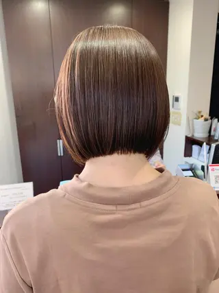 ショート カラー キッズ 縮毛矯正/ショート/ レイヤー/畑中正敏のヘアスタイル