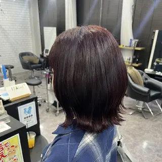 カラー 多田 遥香のヘアスタイル