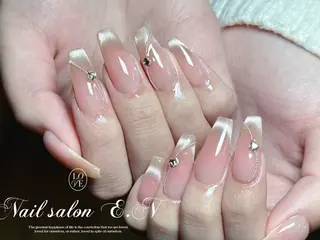 ネイル E.N🦋 長さ出し/持ち込みのネイルデザイン