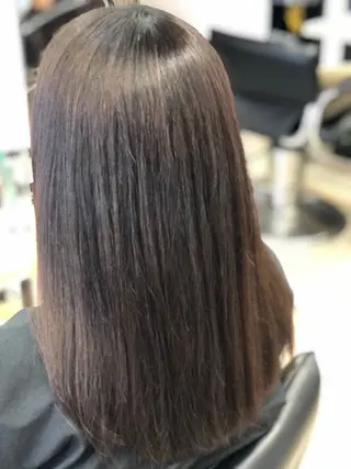 ロング カラー 谷口尋哉 イノアカラー・六本松のヘアスタイル