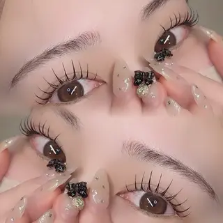 マツエク・マツパ 🩰yuri🩰 似合わせ/束感のマツエク・マツパデザイン