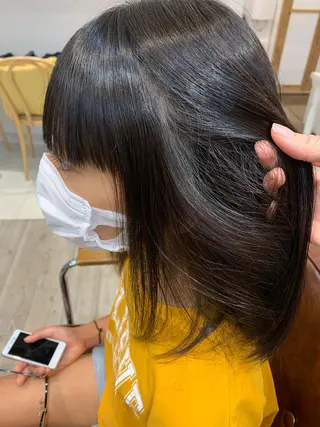 ミディアム Door代官山所属・詩織/パーマ /代官山のヘアスタイル