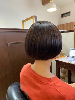 ショート adorable女池店所属・安中 莉椰のヘアスタイル