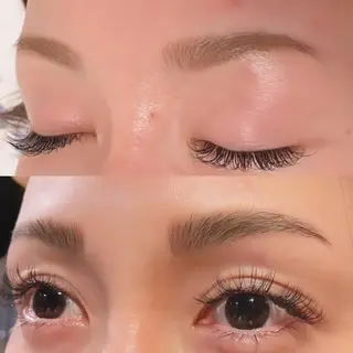 パーマ アイブロウ 𝕁𝔼𝕃𝕃𝕐 𝕃𝔸𝕊ℍのマツエク・マツパデザイン