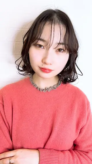 ミディアム Re:ta KANZOのヘアスタイル