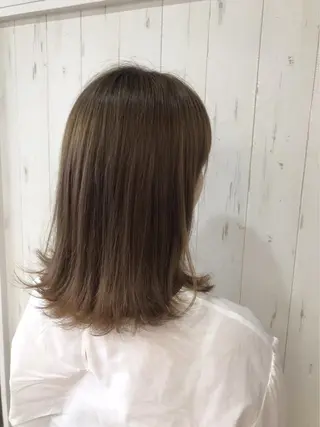 ミディアム カラー 💍艶カラー KAREN💍のヘアスタイル