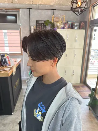 ショート C’LD hair  produce /シールドヘア所属・モテ髪/ボブ/ショー ト/アダチフウトのヘアスタイル