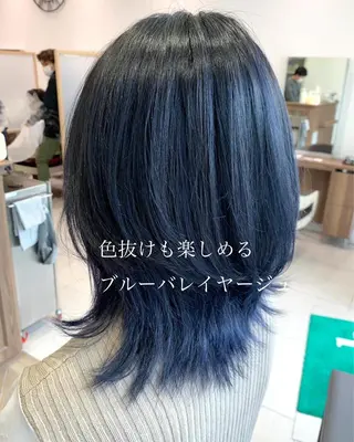 ミディアム 日野・八王子レイヤー ワタナベリョウマのヘアスタイル