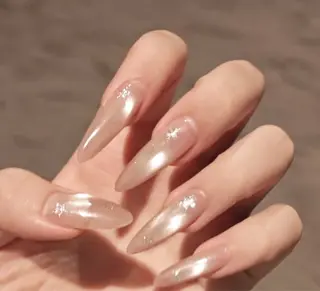 ネイル 長さだし専門 ありさのネイルデザイン