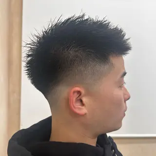 メンズ メンズパーマ🔵 ハイトーン✨原田慎也のヘアスタイル