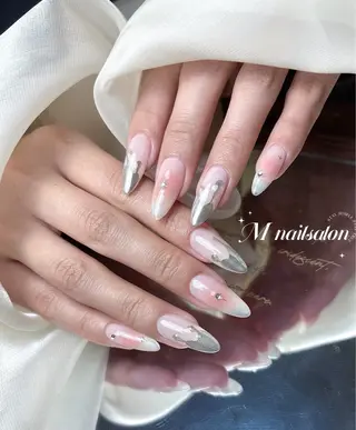 ネイル M🌷nail 長さだし専門店のネイルデザイン