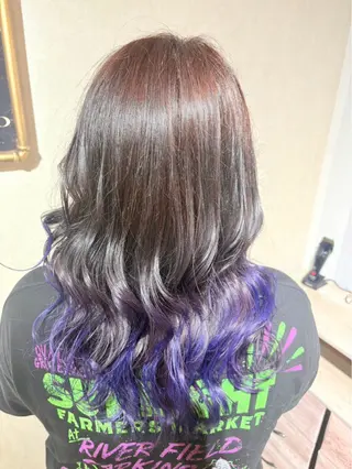 カラー Calbari 中島　朔のヘアスタイル