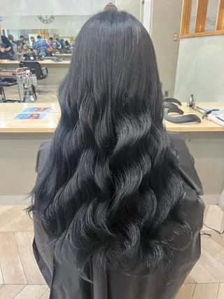 カラー 田中 萌のヘアスタイル
