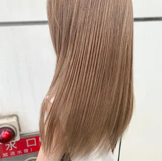ロング カラー ヘアアレンジ Zina福岡天神🪞 髪質改善🪞レイヤーのヘアスタイル