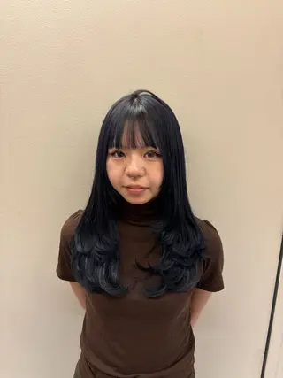 ロング カラー 🐈‍⬛ブリーチ カラー特化🐈‍⬛彩のヘアスタイル