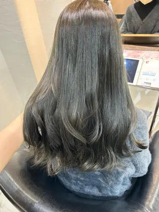 セミロング カラー 🤍透明感/韓国風 🤍サクラギヒトミのヘアスタイル