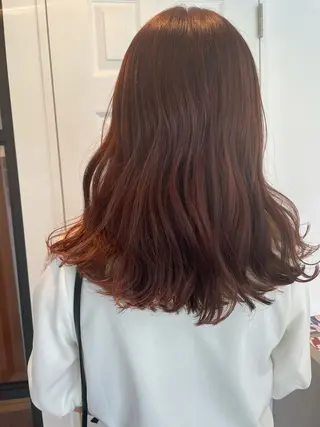 セミロング カラー 中目黒🌼 🌼ハナのヘアスタイル