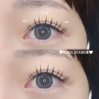 マツエク・マツパ Minami .のマツエク・マツパデザイン