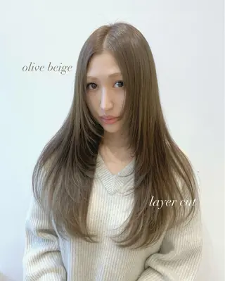 ロング 圧倒的モテ艶髪💎 レイヤー💎kanaのヘアスタイル