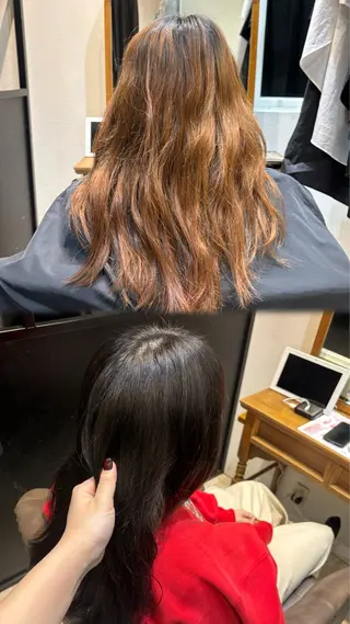 カラー H by shiomi H所属・minami カラーモデル募集中のヘアスタイル