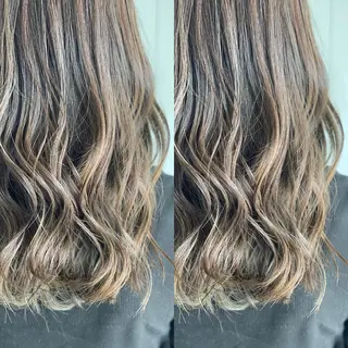 ロング カラー Snaly カラー特化ページのヘアスタイル