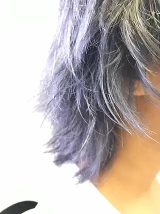 ミディアム カラー haco+所属・🌈派手髪エクステ ブレイズ🌈ひろとのヘアスタイル