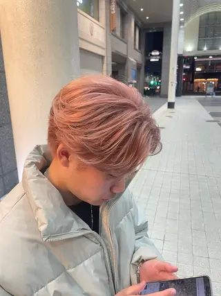 カラー メンズ 浦野 翔のヘアスタイル