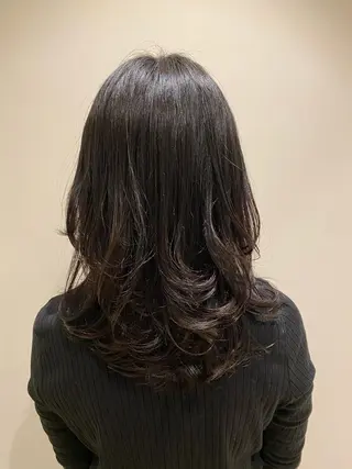 セミロング 艶髪🌿美髪 大塚礼乃【西荻窪】のヘアスタイル