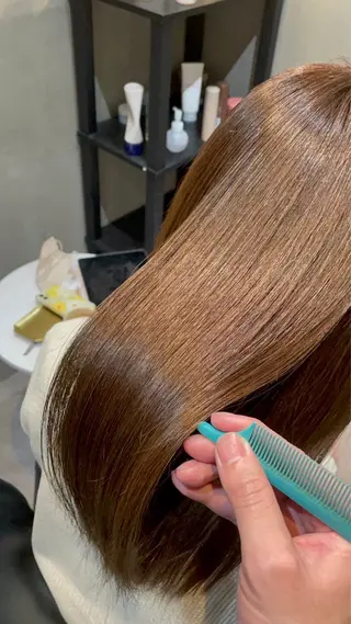 セミロング 韓国hair🤍/ レイヤー/彩加のヘアスタイル