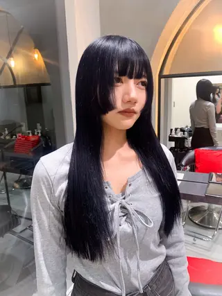 セミロング 🤍aimi🤍 ウルフ/韓国ヘアのヘアスタイル