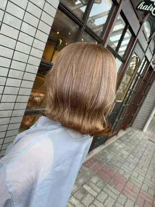 ショート FIGARO by Taylor所属・🎀𝑴𝑰𝑯𝑶 長岡/ケアカラー🎀のヘアスタイル