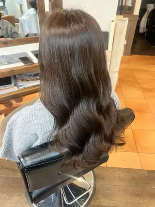 ロング カラー レイヤー/透明感 カラー🫧‪平井のヘアスタイル