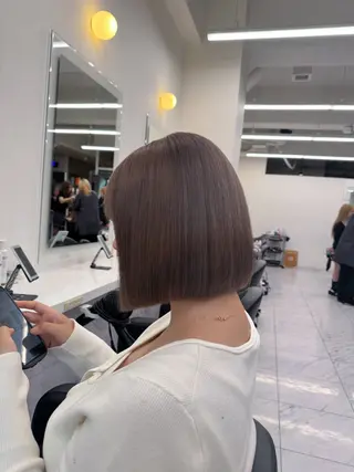 ショート カラー ヘアアレンジ Over hair_ misakiのヘアスタイル