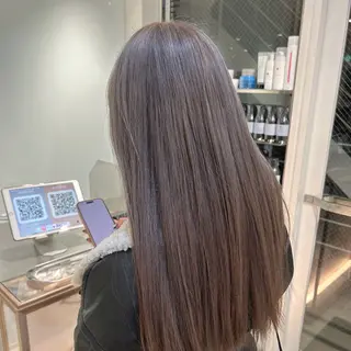 カラー ︎︎🌟韓国艶カラー ︎🌟璃奈 (ﾘﾅ)のヘアスタイル