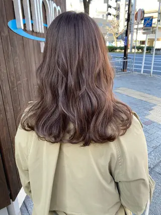 セミロング カラー イチカワ ミオ/ minim hairのヘアスタイル