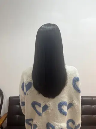 ロング 暖色  艶カラー/ 蒔田 爽真のヘアスタイル