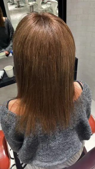 セミロング カラー EARTH/M 北習志野店所属・H. shinkaiのヘアスタイル