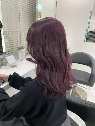 ロング カラー ヘアアレンジ 髪質改善/ハイトーン /新宿/Takutoのヘアスタイル