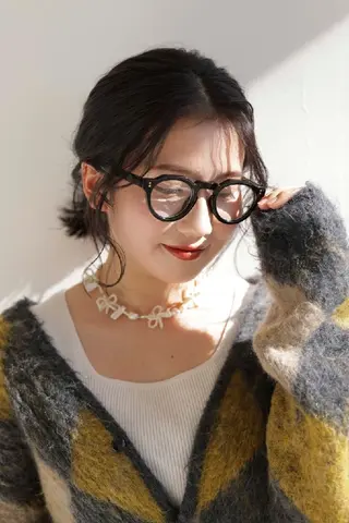 カラー 束感まつぱ🥑🤍 NATUKI🤍のマツエク・マツパデザイン