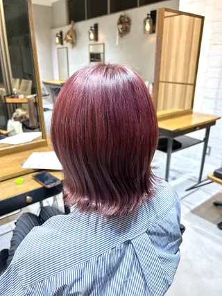 ショート カラー 名古屋/縮毛矯正/ 島原　由璃のヘアスタイル