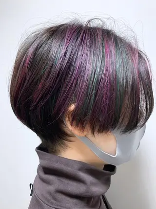 カラー ショート 初めでも安心🌟 newi町田✂のヘアスタイル