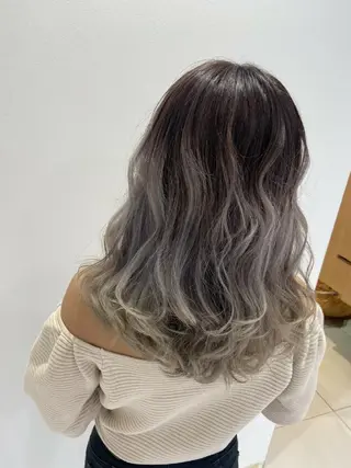 カラー セミロング 新規限定カット無料 クーポン有り【桂口】のヘアスタイル