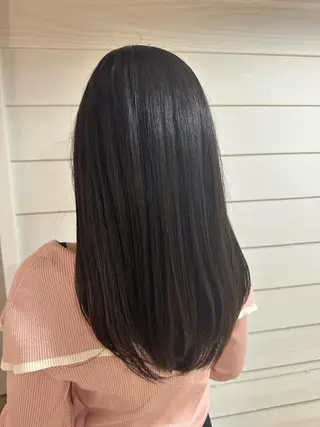 ロング カラー Annie 吉田 裕美のヘアスタイル