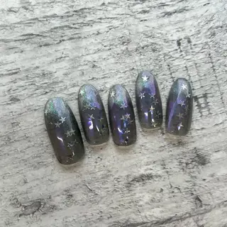 ネイル ⭐︎休業中の練習⭐︎ JNA認定講師髙橋のネイルデザイン