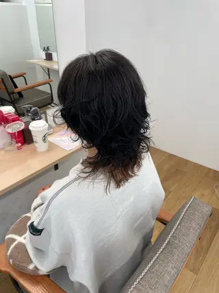 パーマ ミウラ サクラコのヘアスタイル