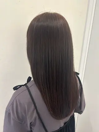 ロング カラー 堀 日次のヘアスタイル