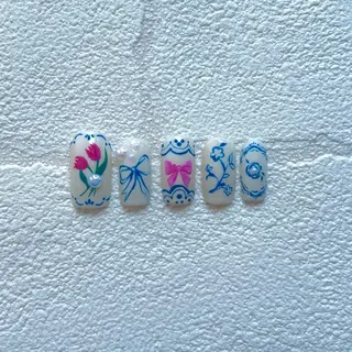 ネイル BIANCA神楽坂店 TSUMITAのネイルデザイン